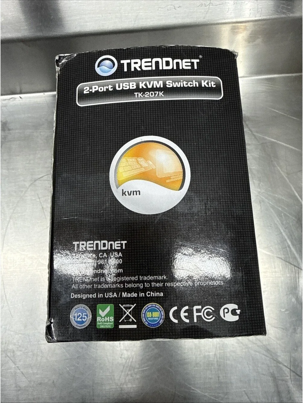 Trendnet TK-207K 2 PORT USB KVM SWITCH KIT
